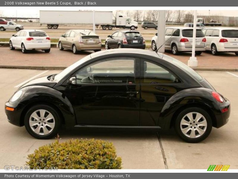 Black / Black 2008 Volkswagen New Beetle S Coupe