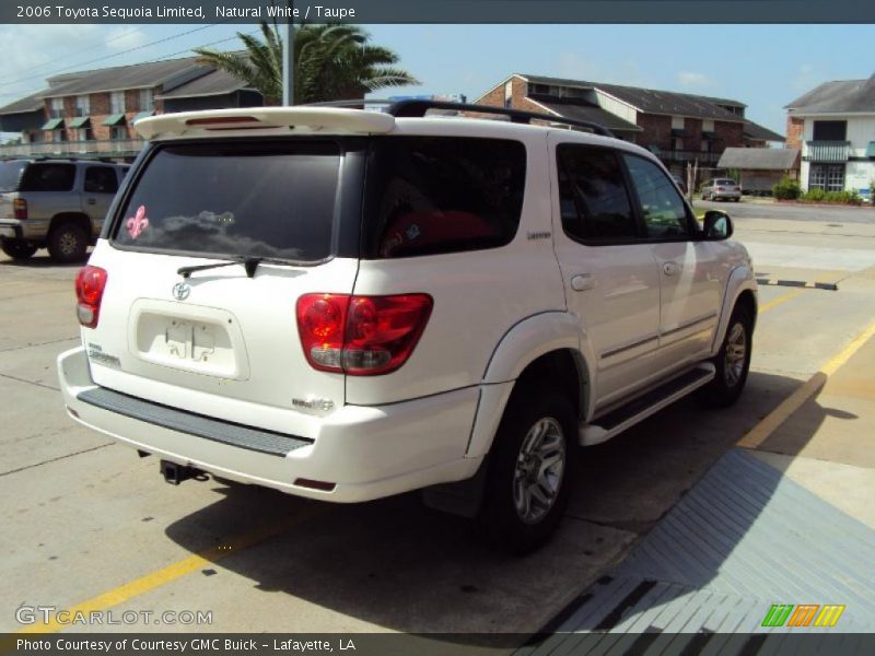 Natural White / Taupe 2006 Toyota Sequoia Limited