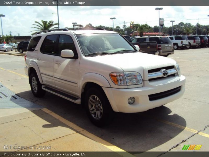 Natural White / Taupe 2006 Toyota Sequoia Limited
