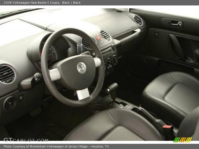Black / Black 2008 Volkswagen New Beetle S Coupe