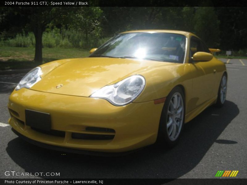 Speed Yellow / Black 2004 Porsche 911 GT3