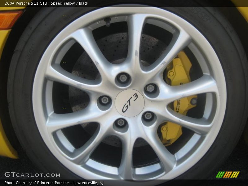 Speed Yellow / Black 2004 Porsche 911 GT3