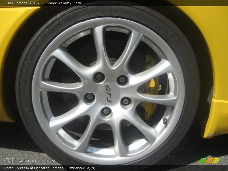 Speed Yellow / Black 2004 Porsche 911 GT3