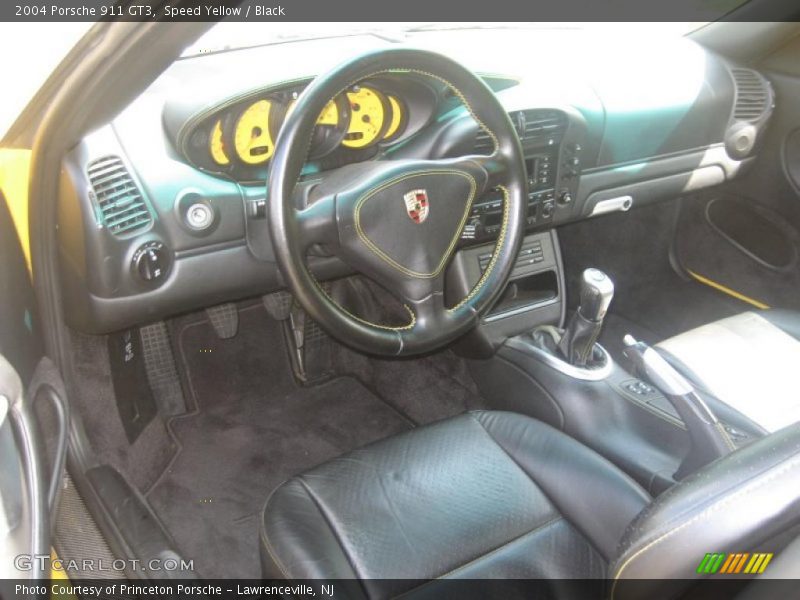 Speed Yellow / Black 2004 Porsche 911 GT3