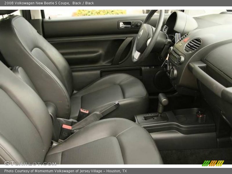 Black / Black 2008 Volkswagen New Beetle S Coupe