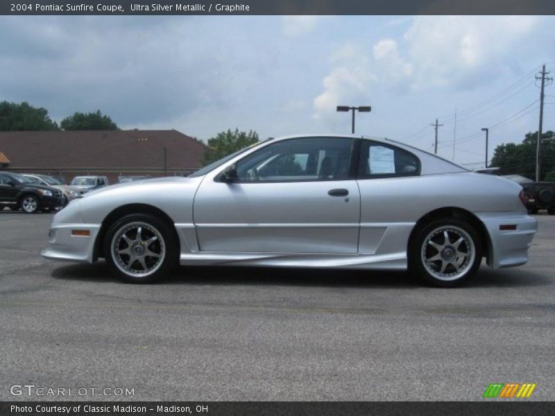 Ultra Silver Metallic / Graphite 2004 Pontiac Sunfire Coupe