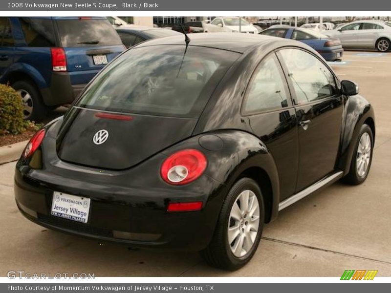 Black / Black 2008 Volkswagen New Beetle S Coupe