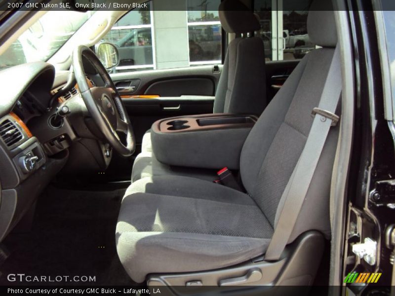 Onyx Black / Ebony Black 2007 GMC Yukon SLE