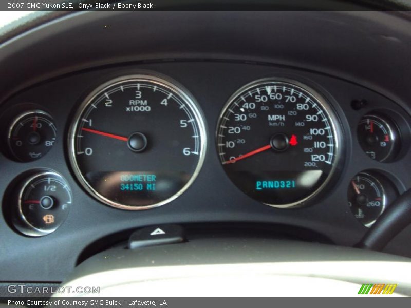 Onyx Black / Ebony Black 2007 GMC Yukon SLE