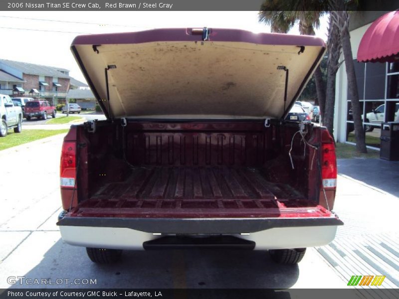 Red Brawn / Steel Gray 2006 Nissan Titan SE Crew Cab