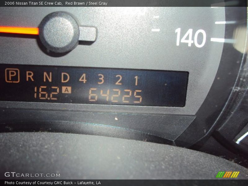 Red Brawn / Steel Gray 2006 Nissan Titan SE Crew Cab