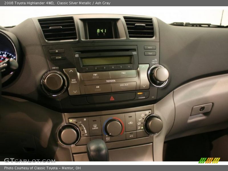 Classic Silver Metallic / Ash Gray 2008 Toyota Highlander 4WD