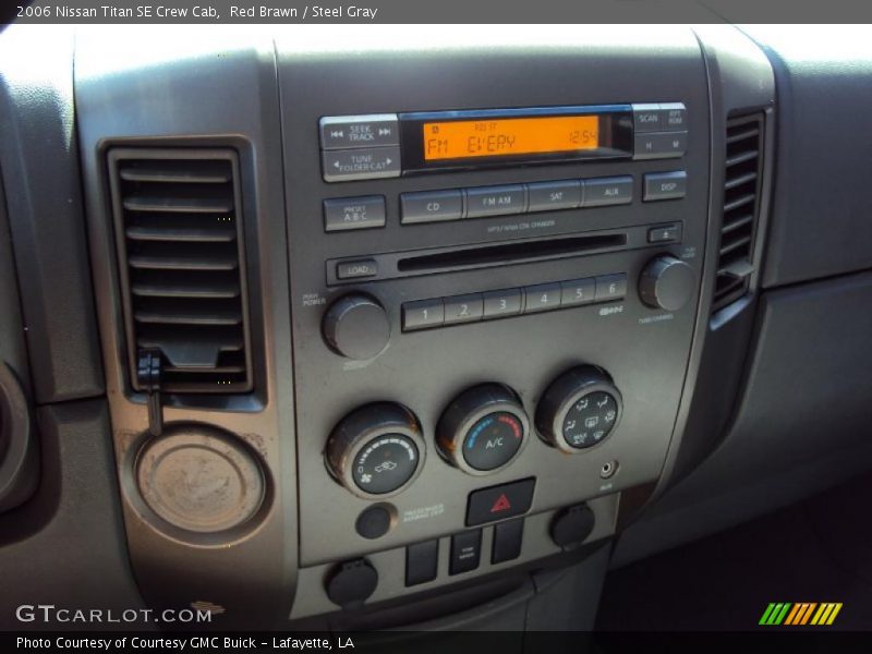 Red Brawn / Steel Gray 2006 Nissan Titan SE Crew Cab