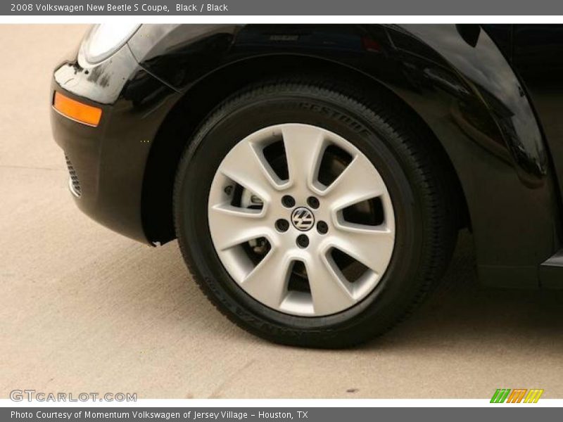 Black / Black 2008 Volkswagen New Beetle S Coupe