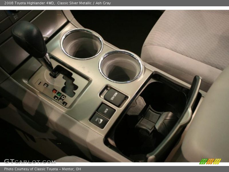 Classic Silver Metallic / Ash Gray 2008 Toyota Highlander 4WD