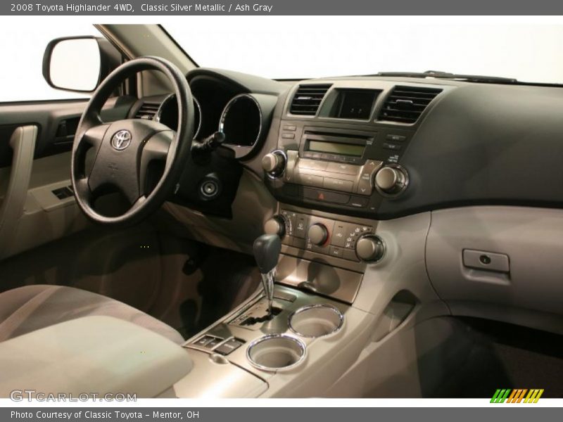 Classic Silver Metallic / Ash Gray 2008 Toyota Highlander 4WD