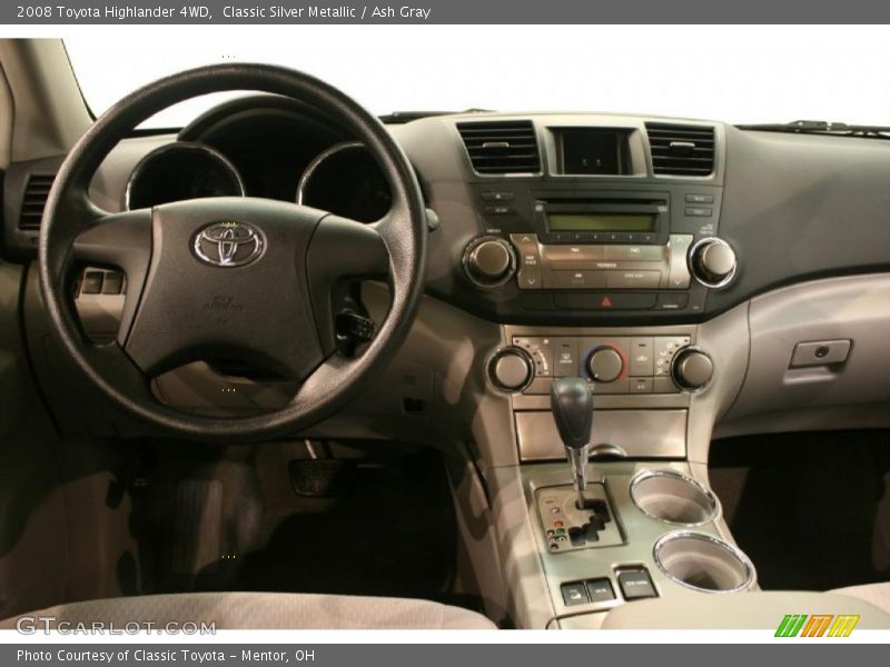 Classic Silver Metallic / Ash Gray 2008 Toyota Highlander 4WD