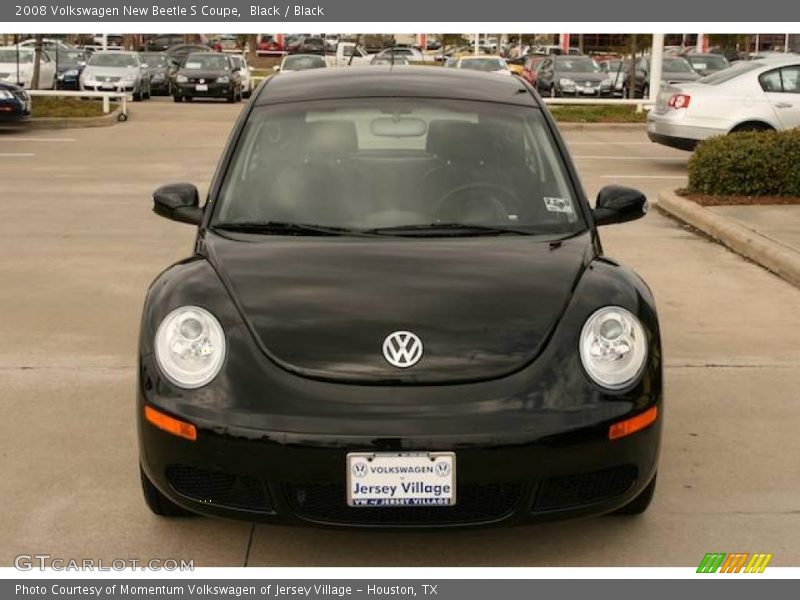 Black / Black 2008 Volkswagen New Beetle S Coupe
