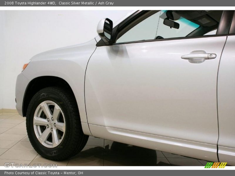 Classic Silver Metallic / Ash Gray 2008 Toyota Highlander 4WD