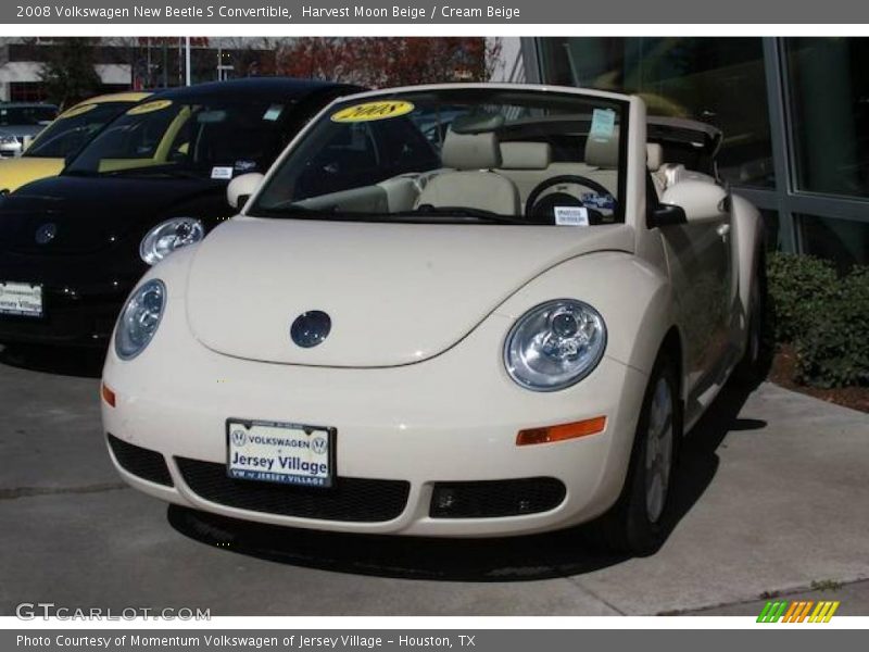 Harvest Moon Beige / Cream Beige 2008 Volkswagen New Beetle S Convertible