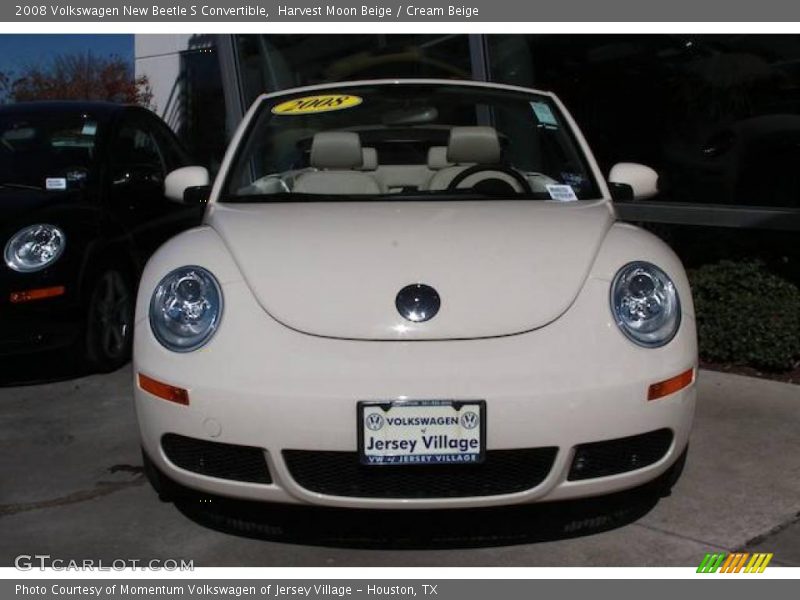 Harvest Moon Beige / Cream Beige 2008 Volkswagen New Beetle S Convertible