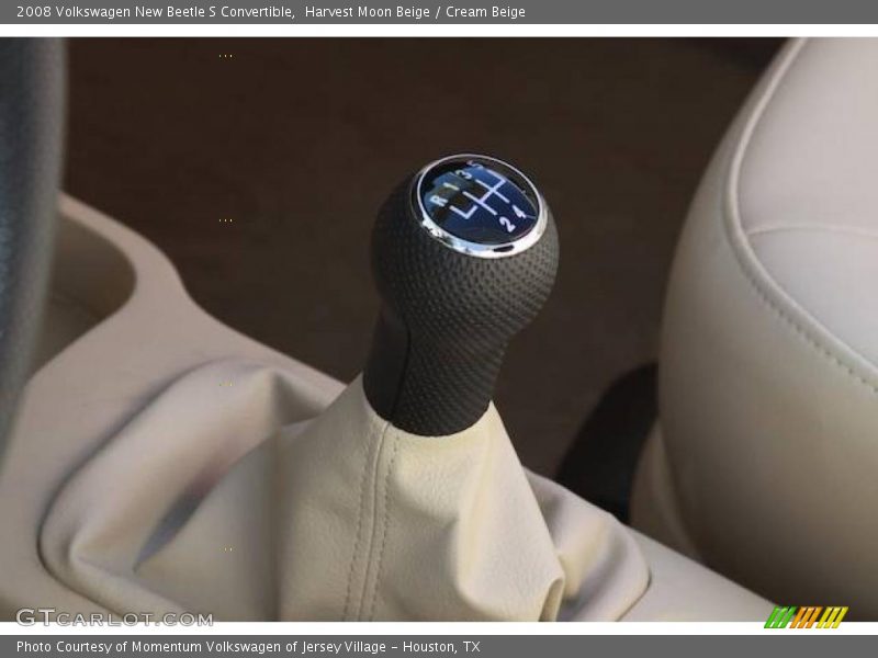 Harvest Moon Beige / Cream Beige 2008 Volkswagen New Beetle S Convertible