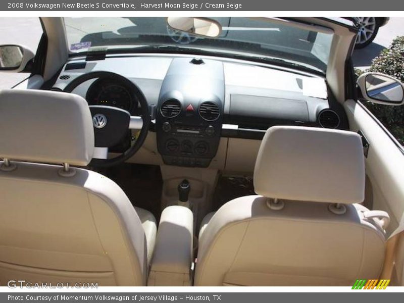 Harvest Moon Beige / Cream Beige 2008 Volkswagen New Beetle S Convertible