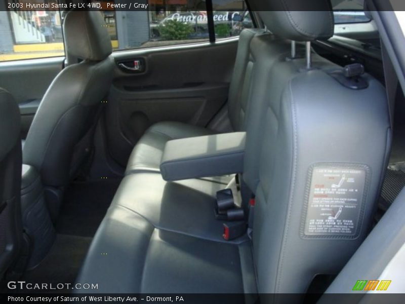 Pewter / Gray 2003 Hyundai Santa Fe LX 4WD
