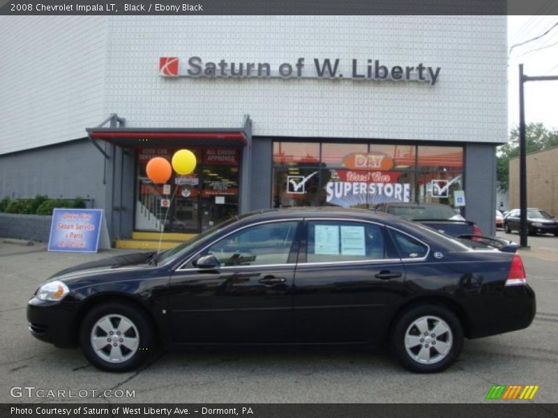 Black / Ebony Black 2008 Chevrolet Impala LT