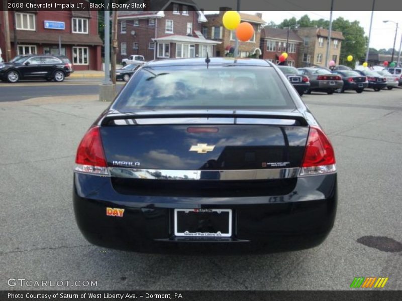 Black / Ebony Black 2008 Chevrolet Impala LT
