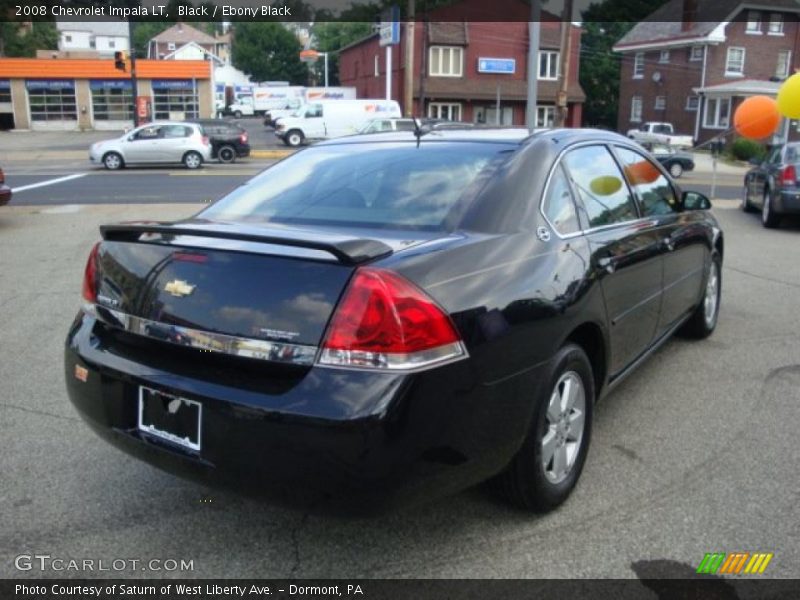 Black / Ebony Black 2008 Chevrolet Impala LT
