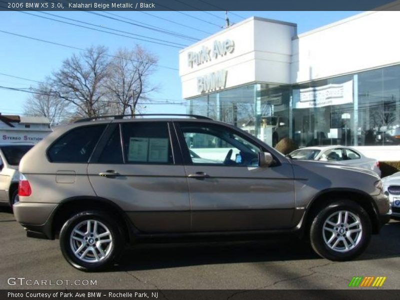 Kalahari Beige Metallic / Black 2006 BMW X5 3.0i