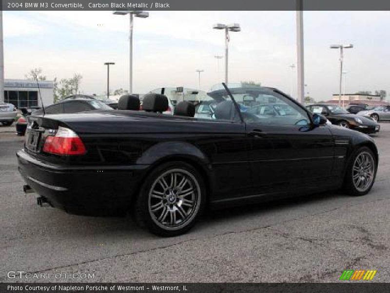 Carbon Black Metallic / Black 2004 BMW M3 Convertible