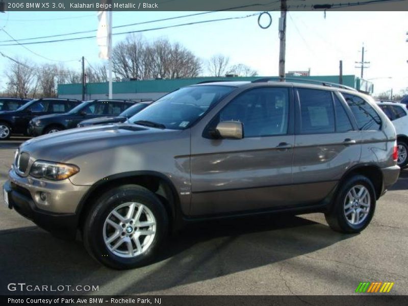 Kalahari Beige Metallic / Black 2006 BMW X5 3.0i