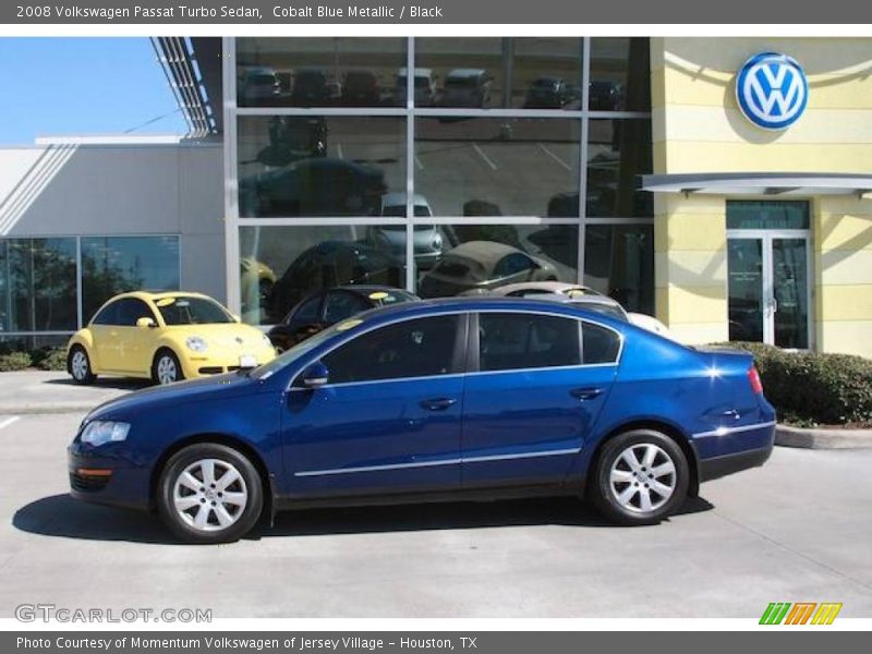 Cobalt Blue Metallic / Black 2008 Volkswagen Passat Turbo Sedan