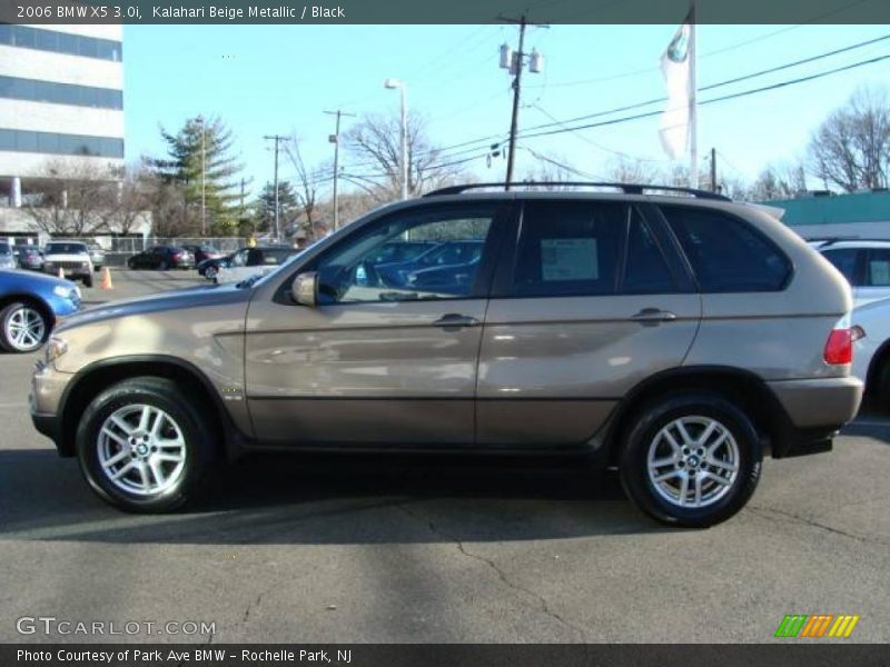 Kalahari Beige Metallic / Black 2006 BMW X5 3.0i