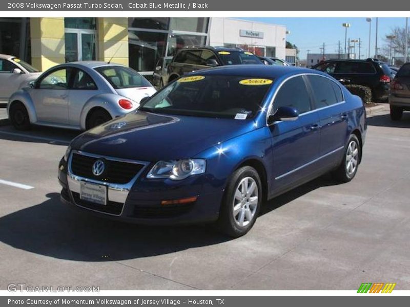 Cobalt Blue Metallic / Black 2008 Volkswagen Passat Turbo Sedan