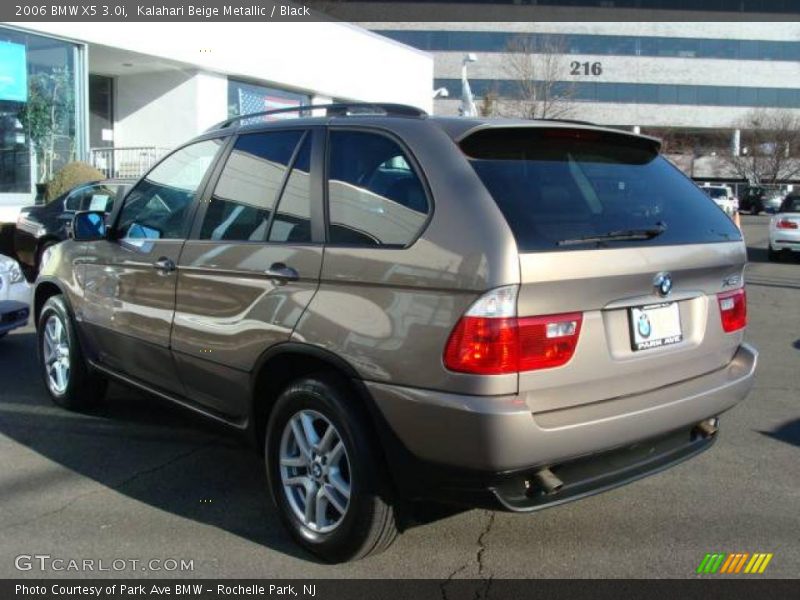 Kalahari Beige Metallic / Black 2006 BMW X5 3.0i