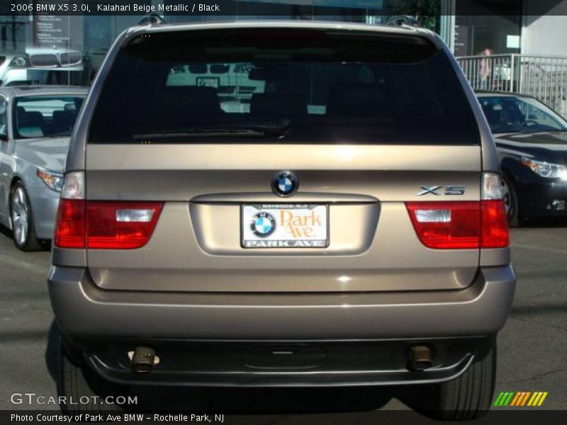 Kalahari Beige Metallic / Black 2006 BMW X5 3.0i