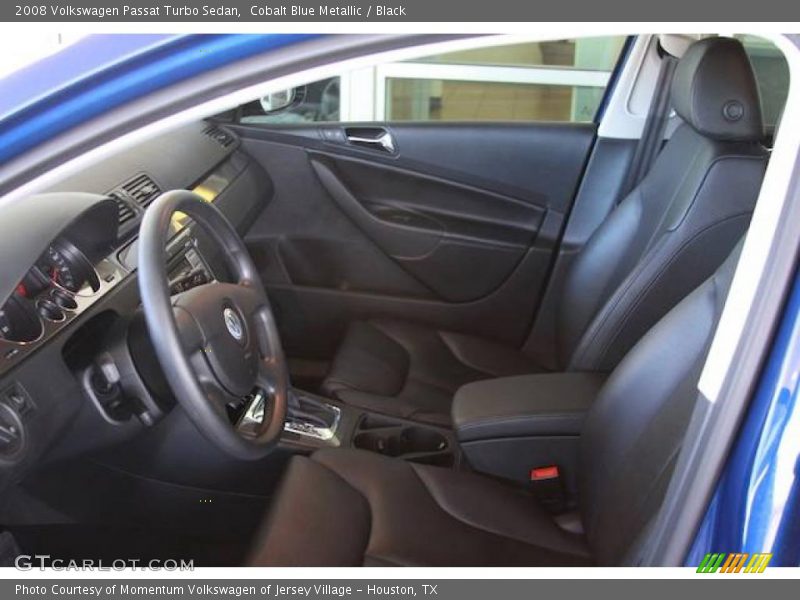 Cobalt Blue Metallic / Black 2008 Volkswagen Passat Turbo Sedan