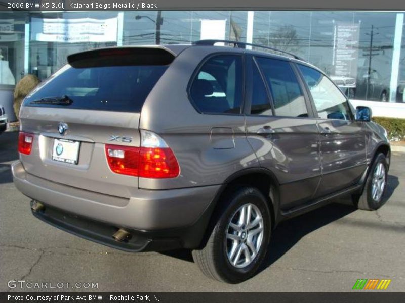 Kalahari Beige Metallic / Black 2006 BMW X5 3.0i