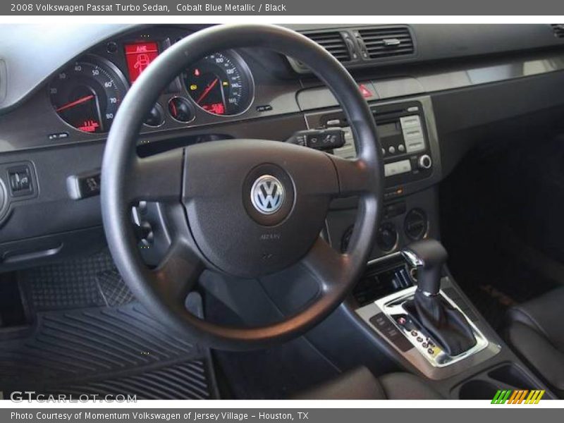 Cobalt Blue Metallic / Black 2008 Volkswagen Passat Turbo Sedan