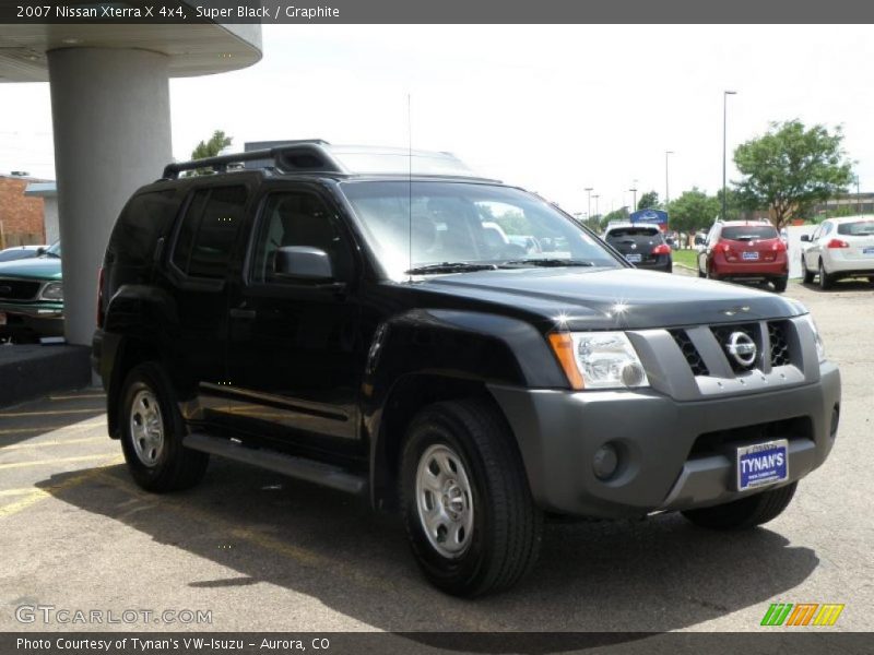 Super Black / Graphite 2007 Nissan Xterra X 4x4