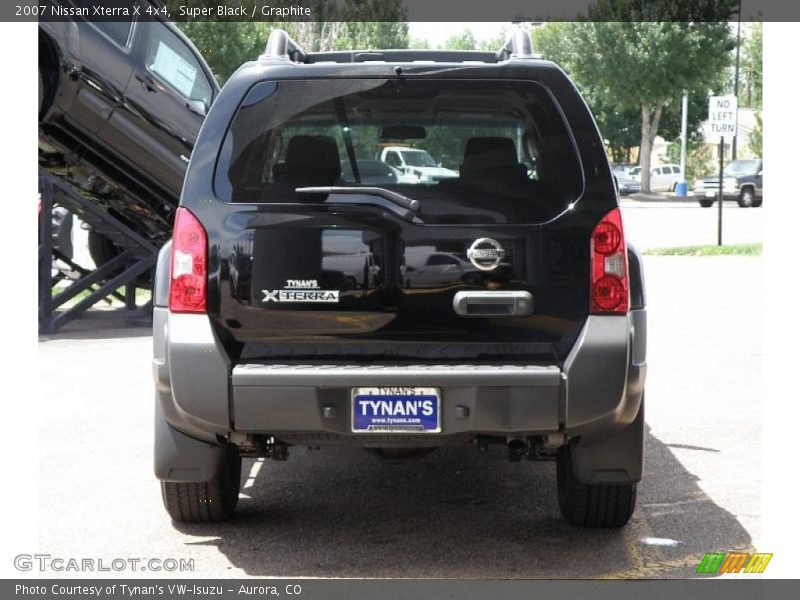Super Black / Graphite 2007 Nissan Xterra X 4x4