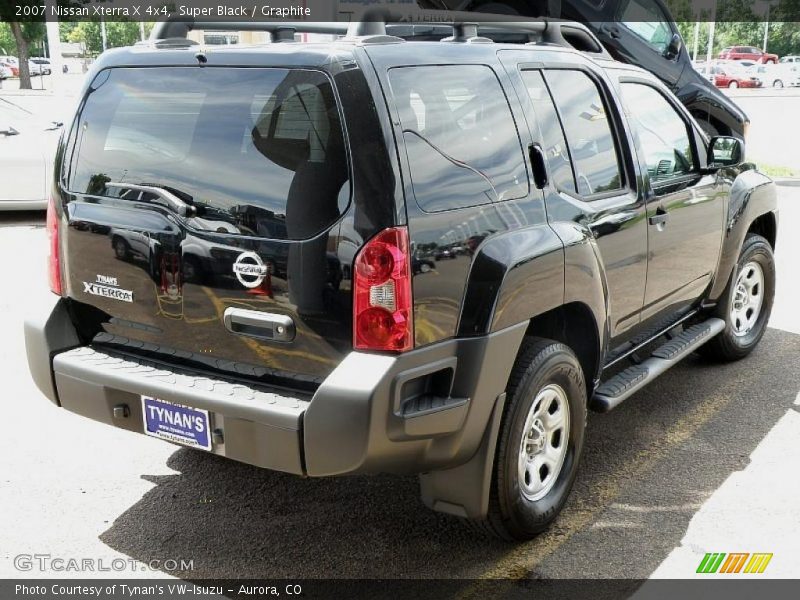 Super Black / Graphite 2007 Nissan Xterra X 4x4