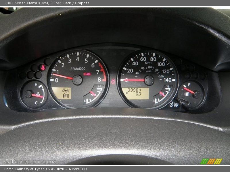 Super Black / Graphite 2007 Nissan Xterra X 4x4