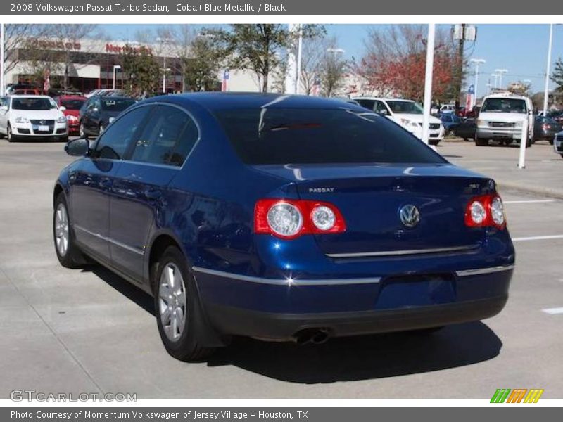 Cobalt Blue Metallic / Black 2008 Volkswagen Passat Turbo Sedan