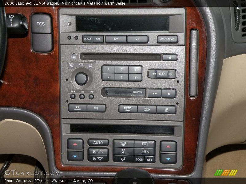 Midnight Blue Metallic / Warm Beige 2000 Saab 9-5 SE V6t Wagon