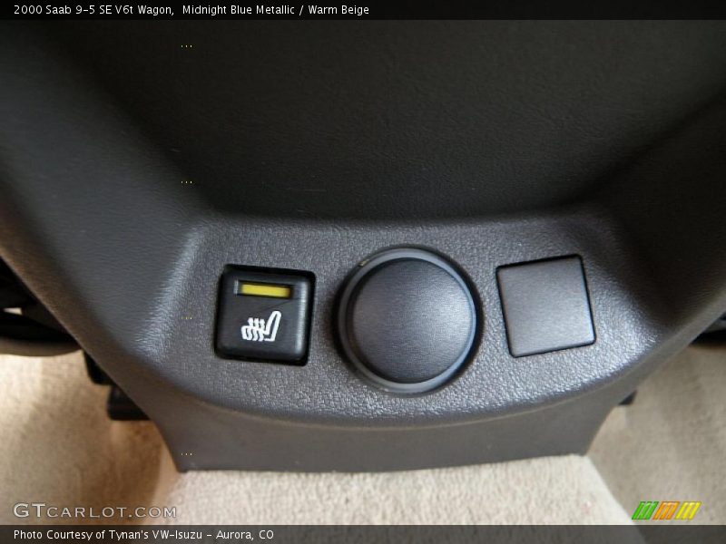 Midnight Blue Metallic / Warm Beige 2000 Saab 9-5 SE V6t Wagon
