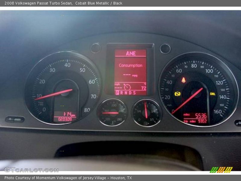 Cobalt Blue Metallic / Black 2008 Volkswagen Passat Turbo Sedan